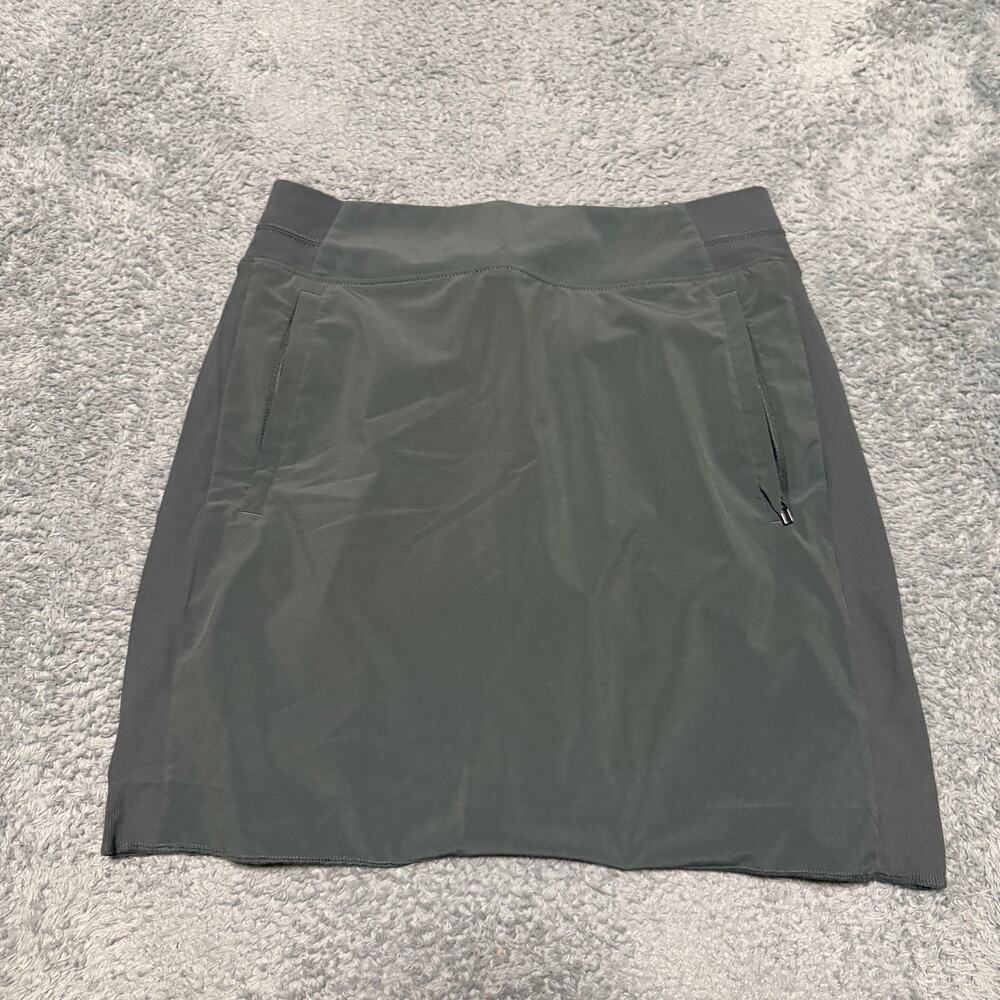 Athleta Skort Skirt Womens 4 Brooklyn Mid Rise Tennis Gray Shorts Lined